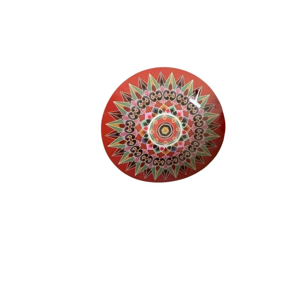 Luni Costa Rican Red Oxcart Wheel Inspired Beach Towel Cotton Yoga New